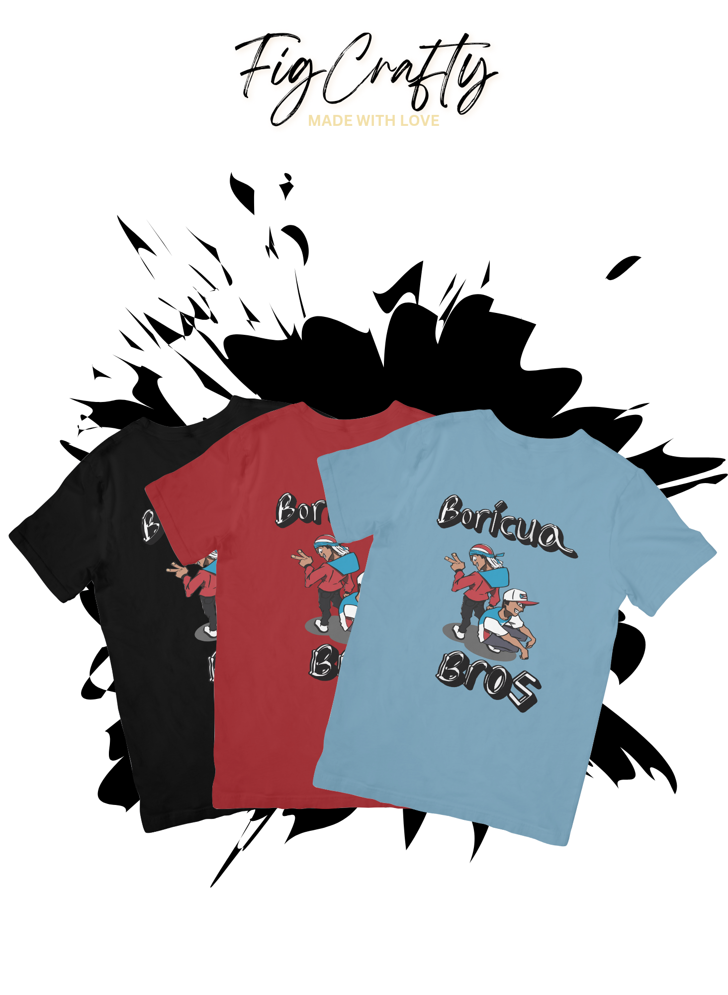 Boricua Bros T-Shirt / Beanie