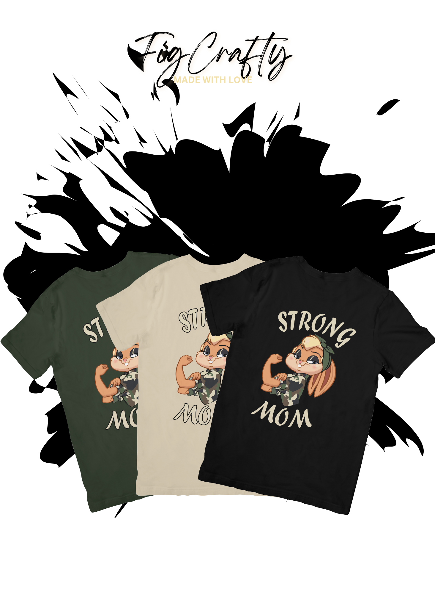 Bunny The Lola Strong Mom T-Shirt