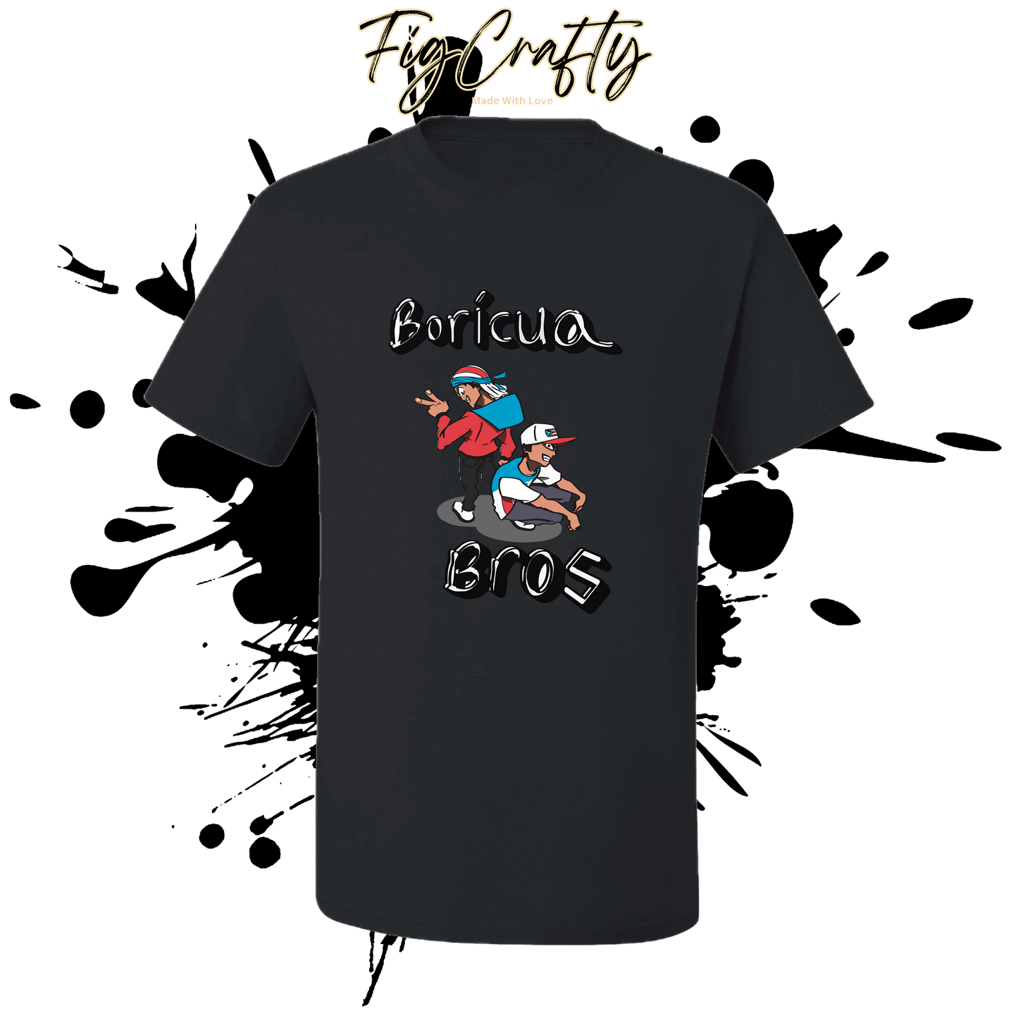 Boricua Bros T-Shirt/ Beanie