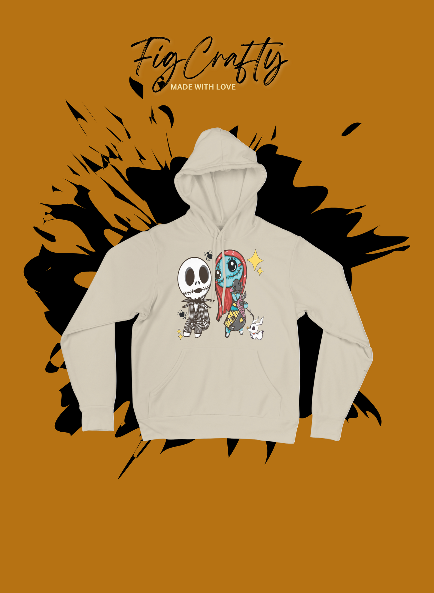 Hoodie Love Jack & Sally